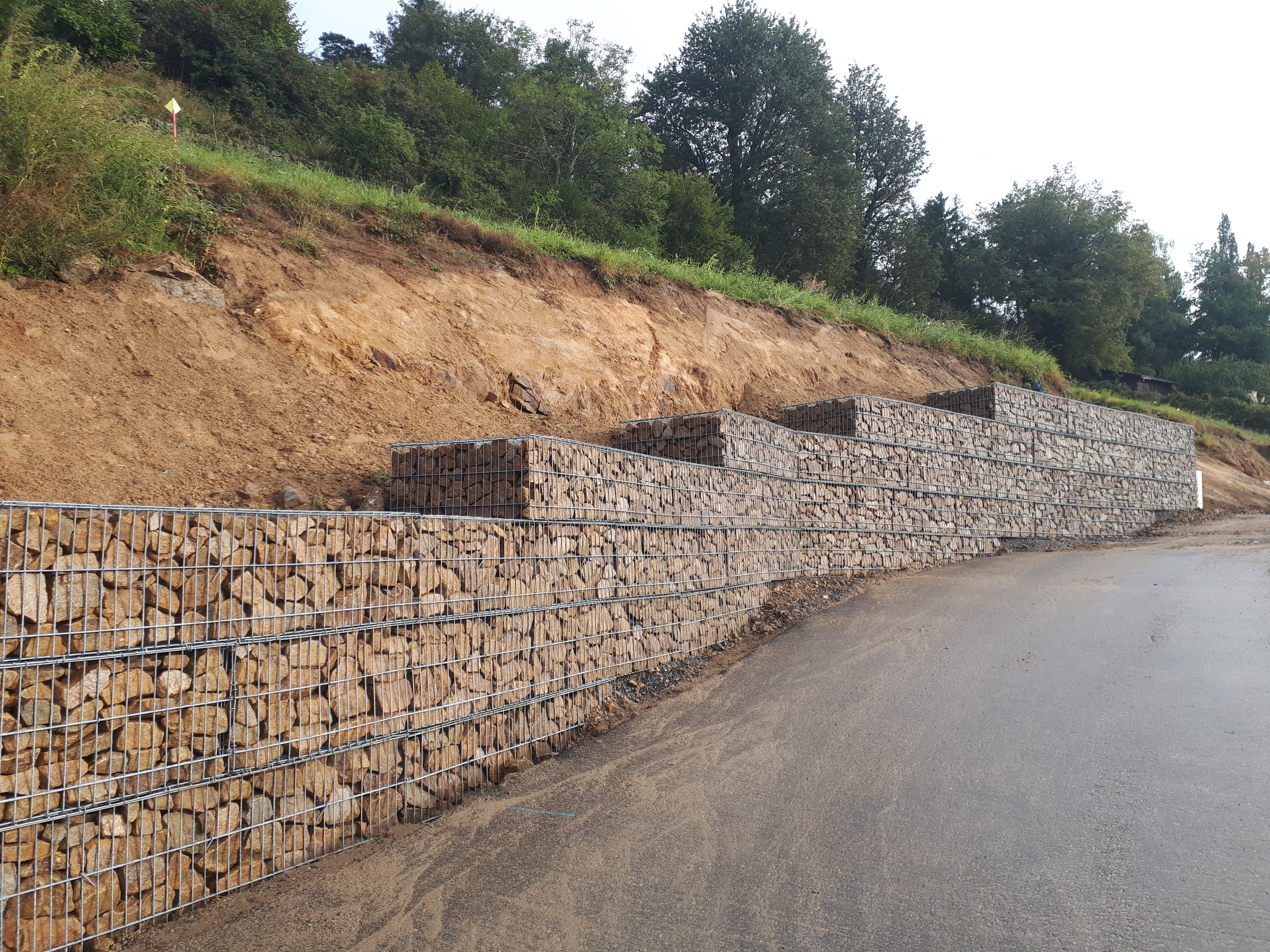 Gabion de soutènement