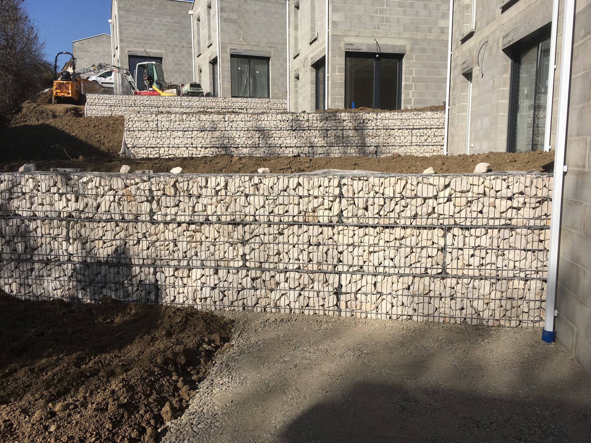 Terrasses en Gabions